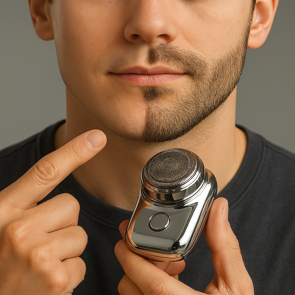 ThunderGlide— Portable Electric Shaver for Travel Grooming