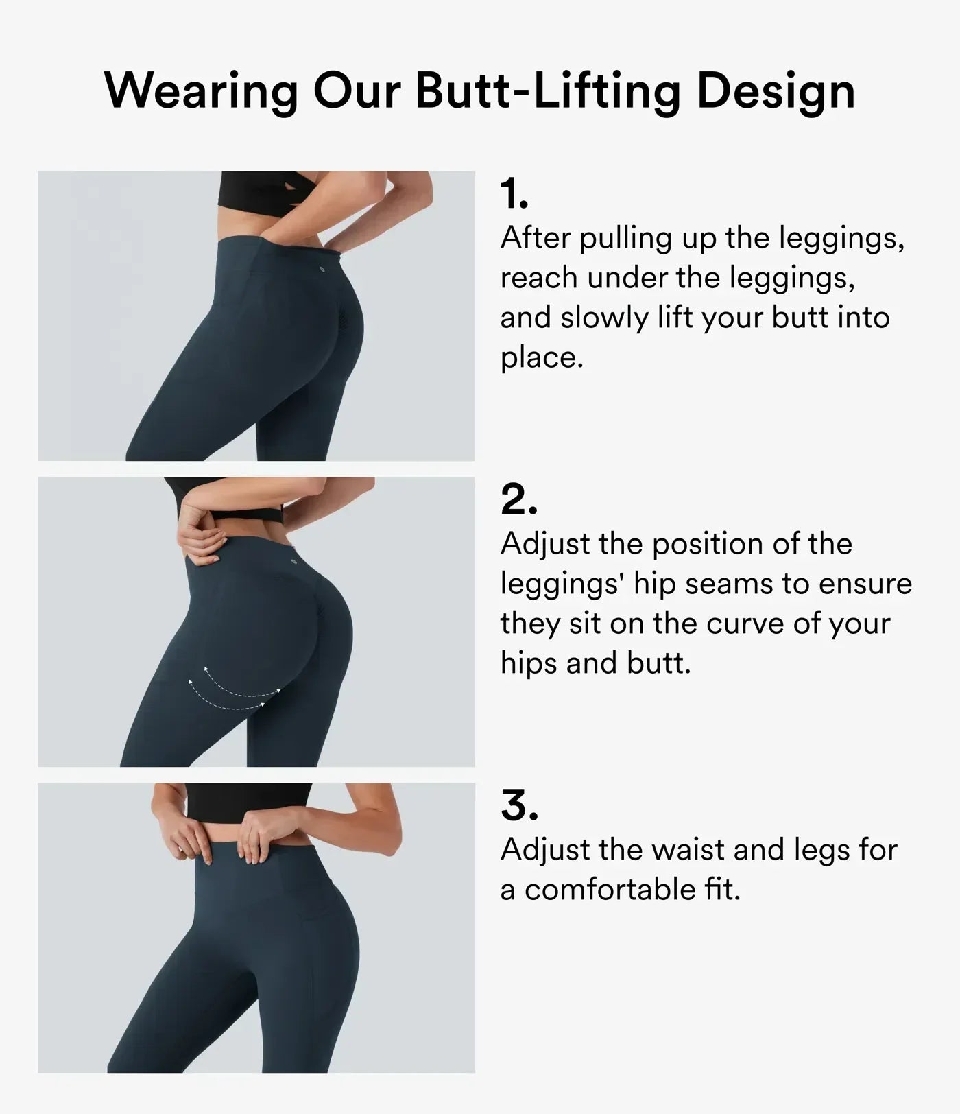 ContourCore – shaping-leggings med høj talje