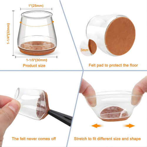 Furniture Leg Floor Protectors – Prevent Scratches & Keep Floors Looking New