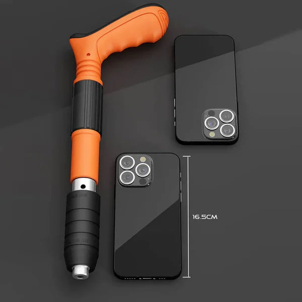 Ruční rázový zatloukač hřebíků pro řízené upevňování na tvrdých površích