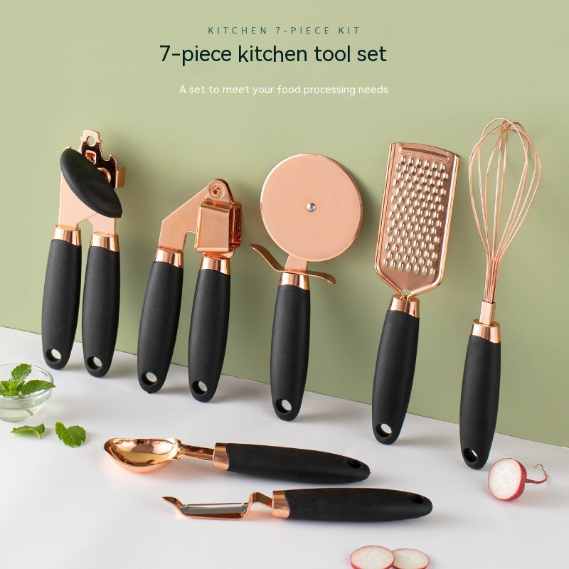 Kitchen Utensil Set with Essential Cooking and Food Prep Tools
