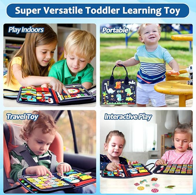 LearnNest – Montessori Busy Board