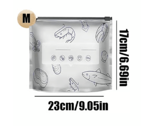FreshKeep - Reusable Food Storage Bags