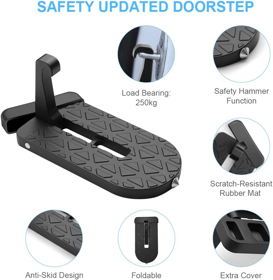 StepMaster Pro — přenosný nášlap na dveře auta