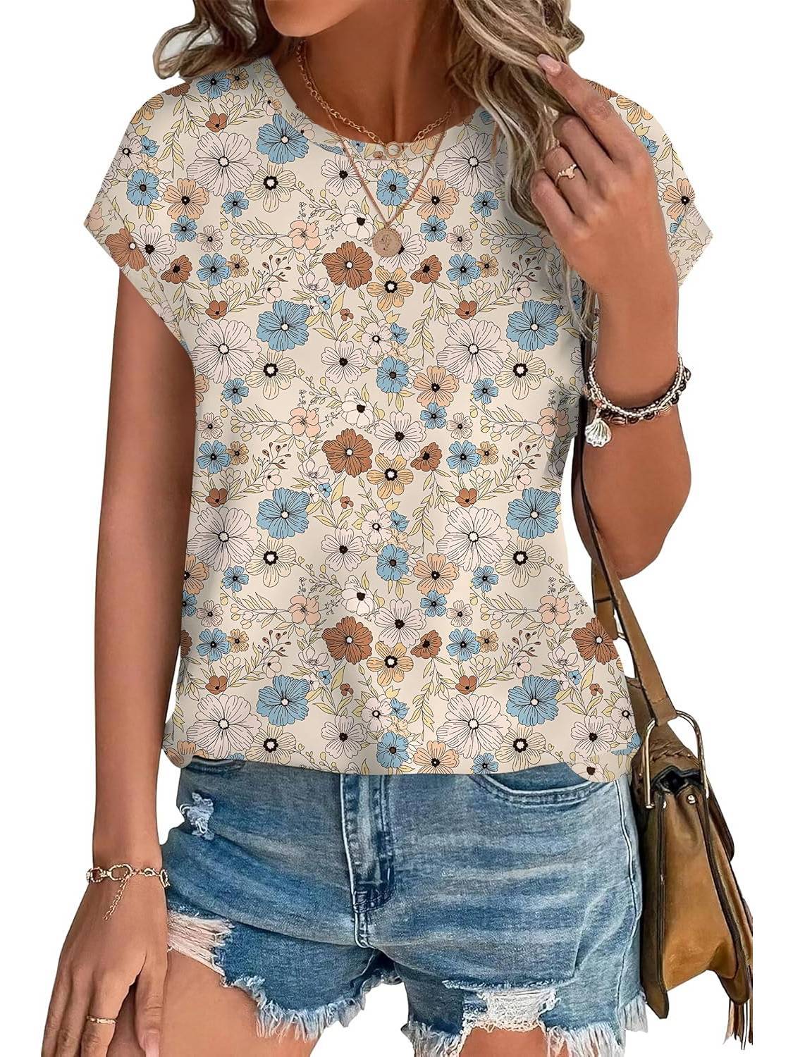 Thea - Printed Blouse