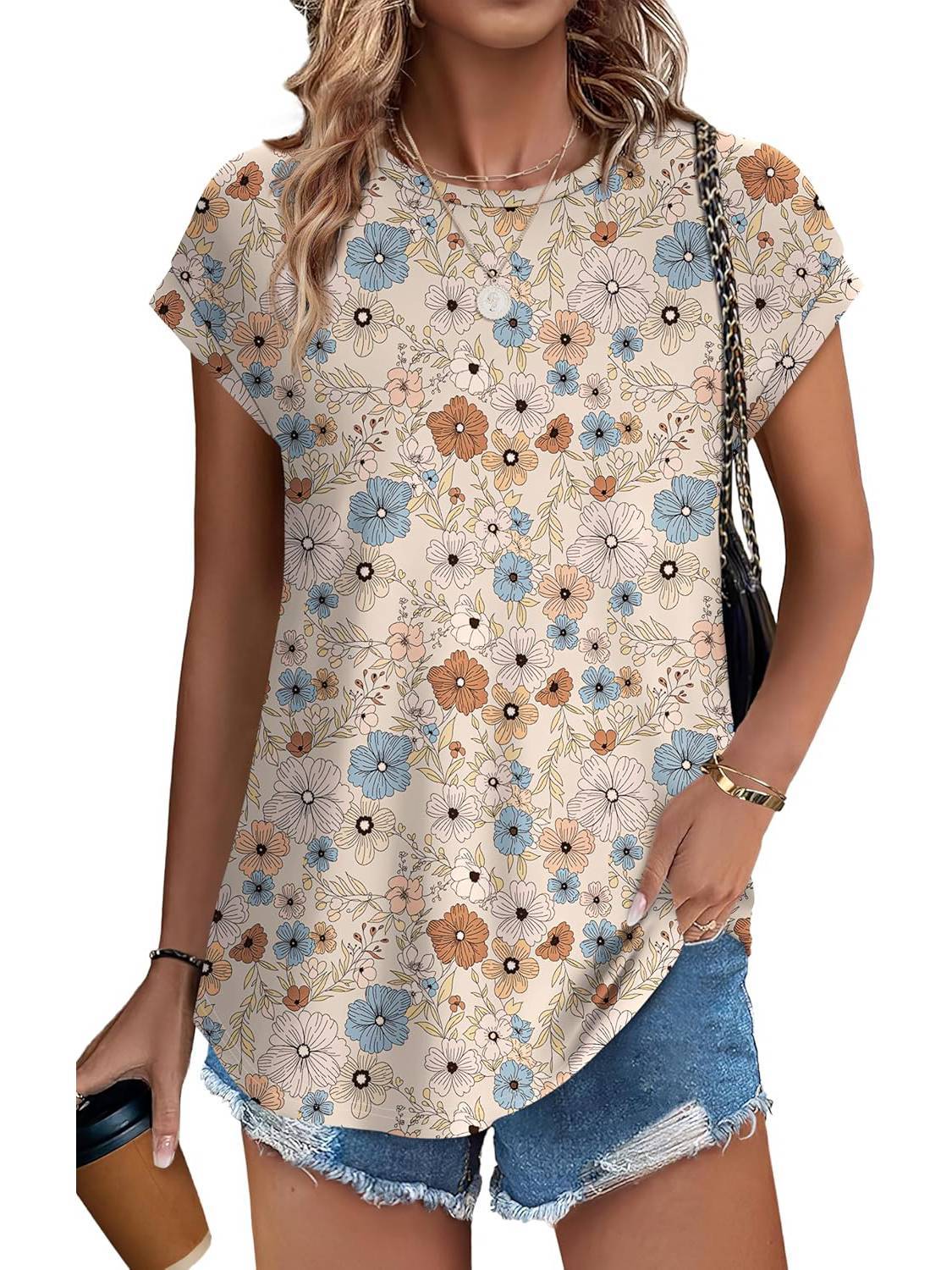 Thea - Printed Blouse