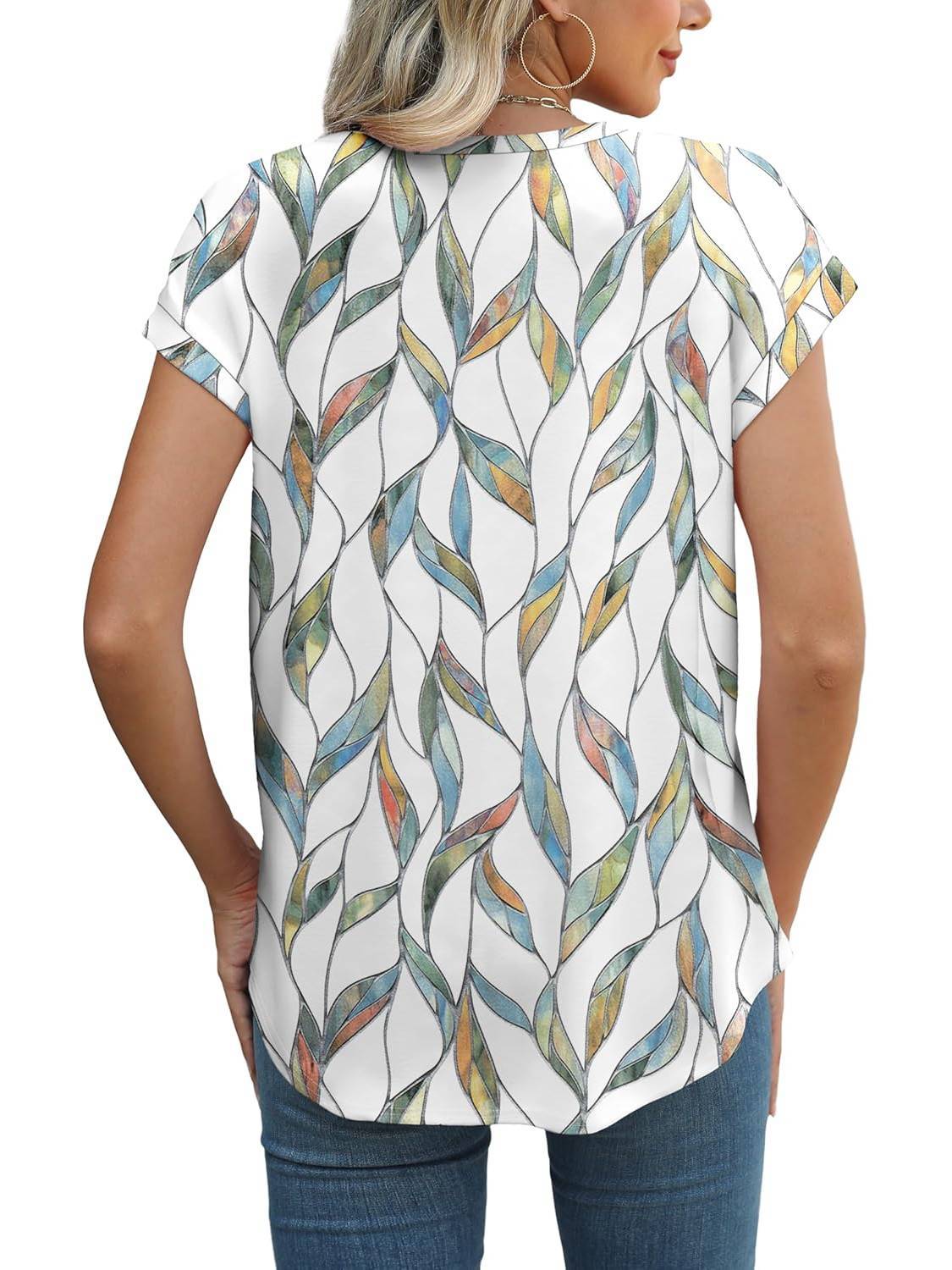 Thea - Printed Blouse
