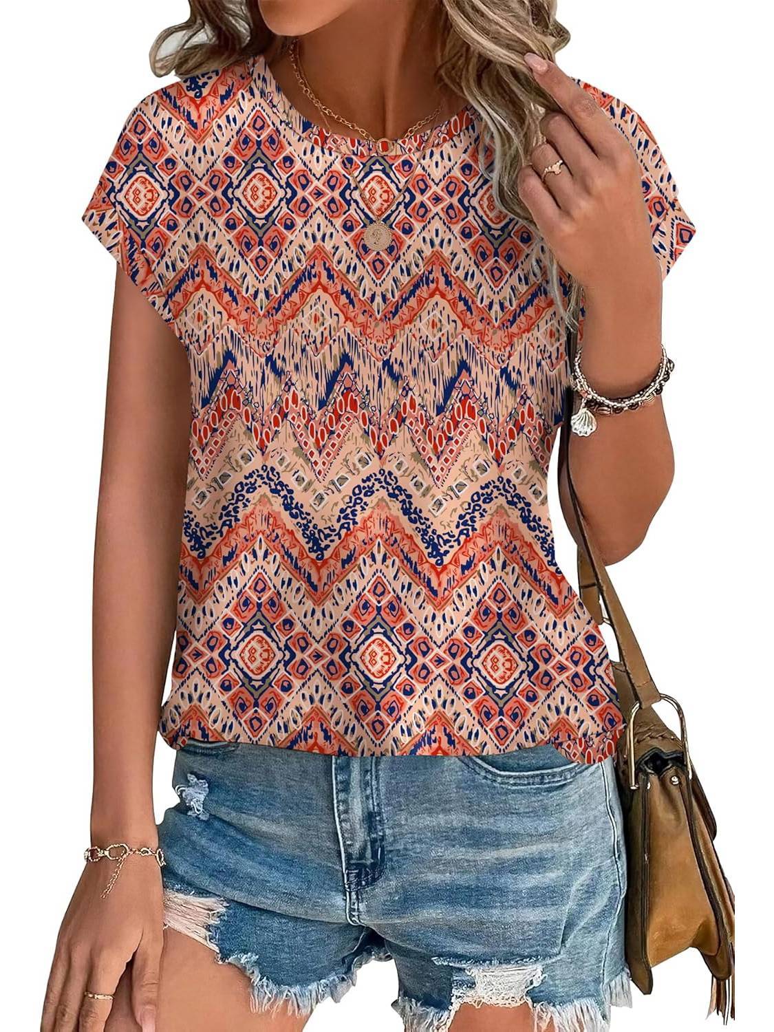 Thea - Printed Blouse