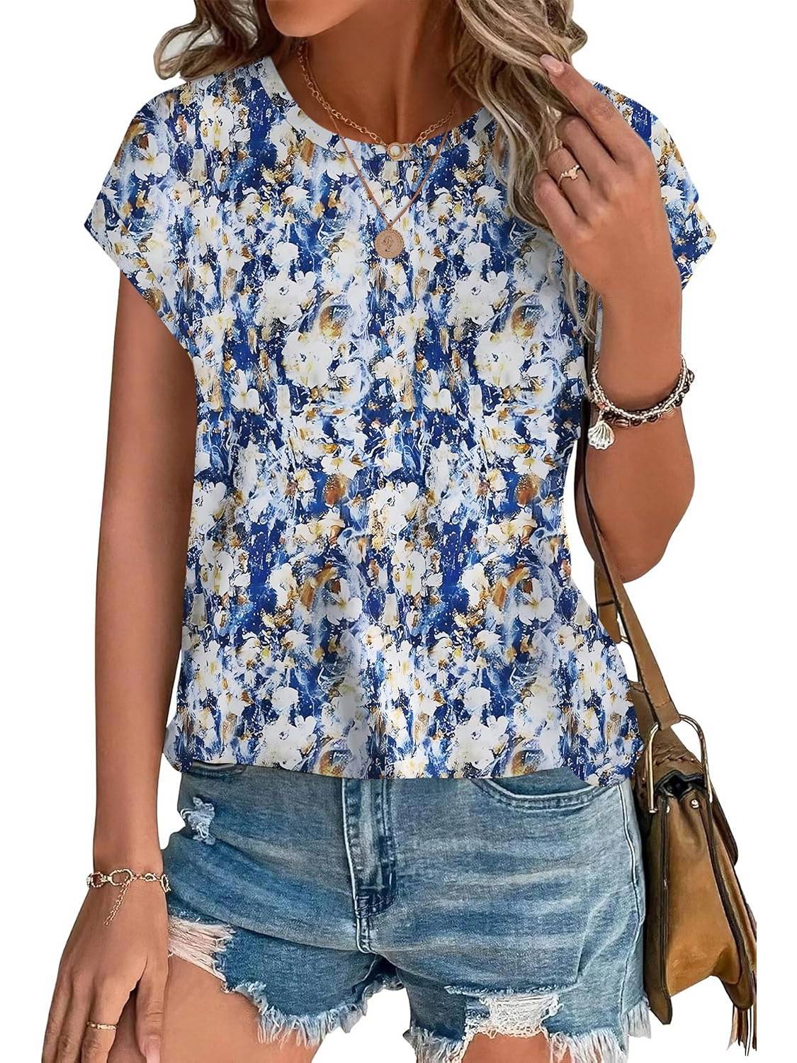 Thea - Printed Blouse