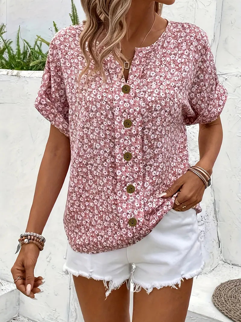 Remy - Floral Print Blouse
