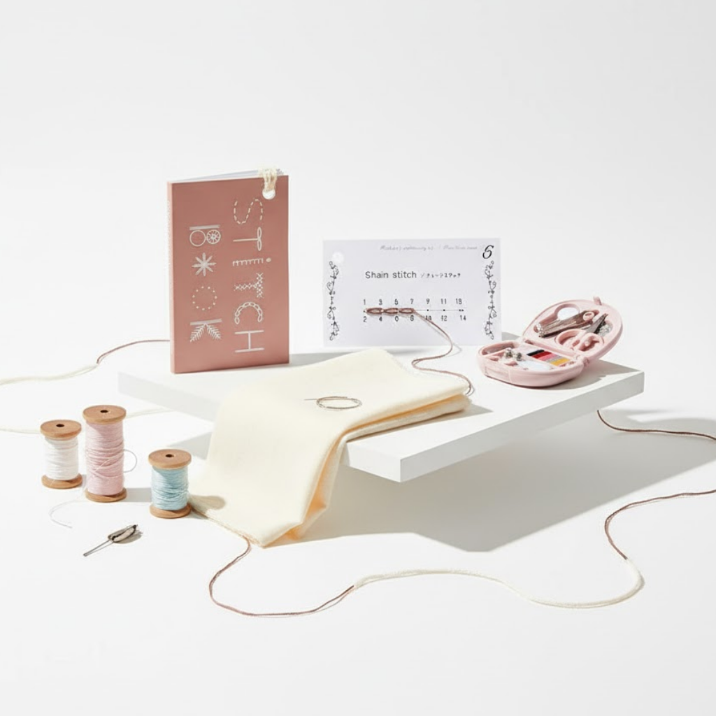 Beginner Stitching Learning Kit for Hands-On Sewing Practice