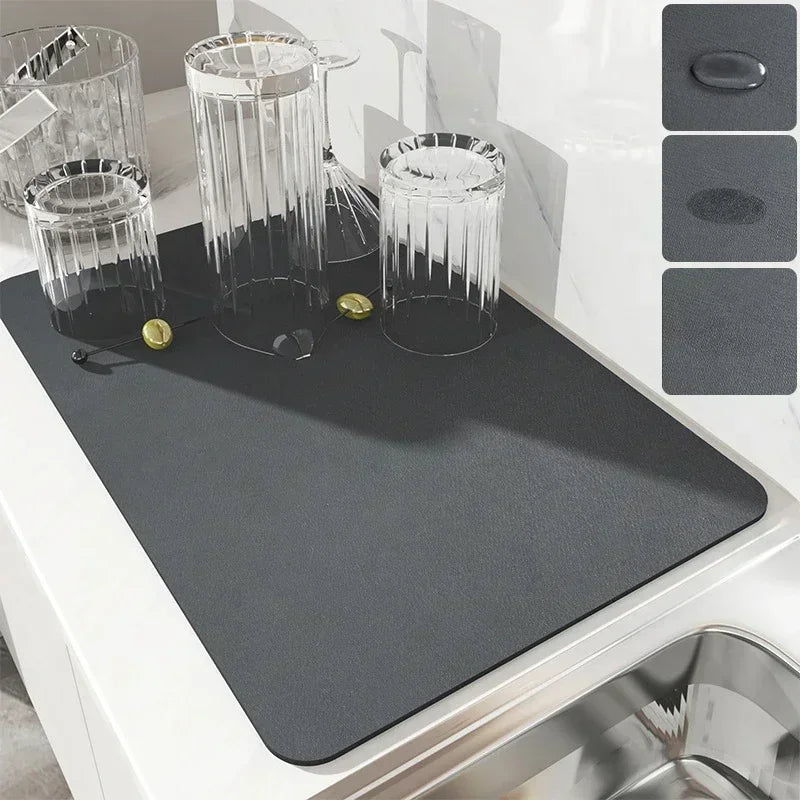 HydroGuard Pro — savá kuchyňská odkapávací podložka na pracovní desku