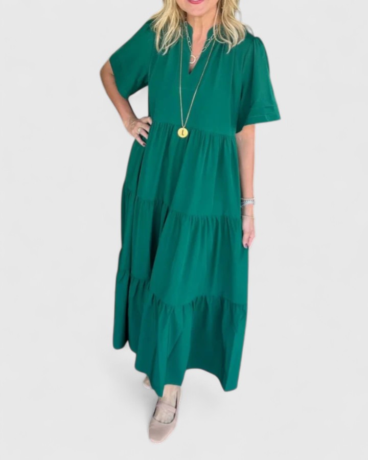 Rebecca - Elegantní dámské maxi šaty