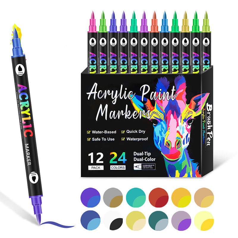 ColorCraft - Acrylic Paint Marker Set