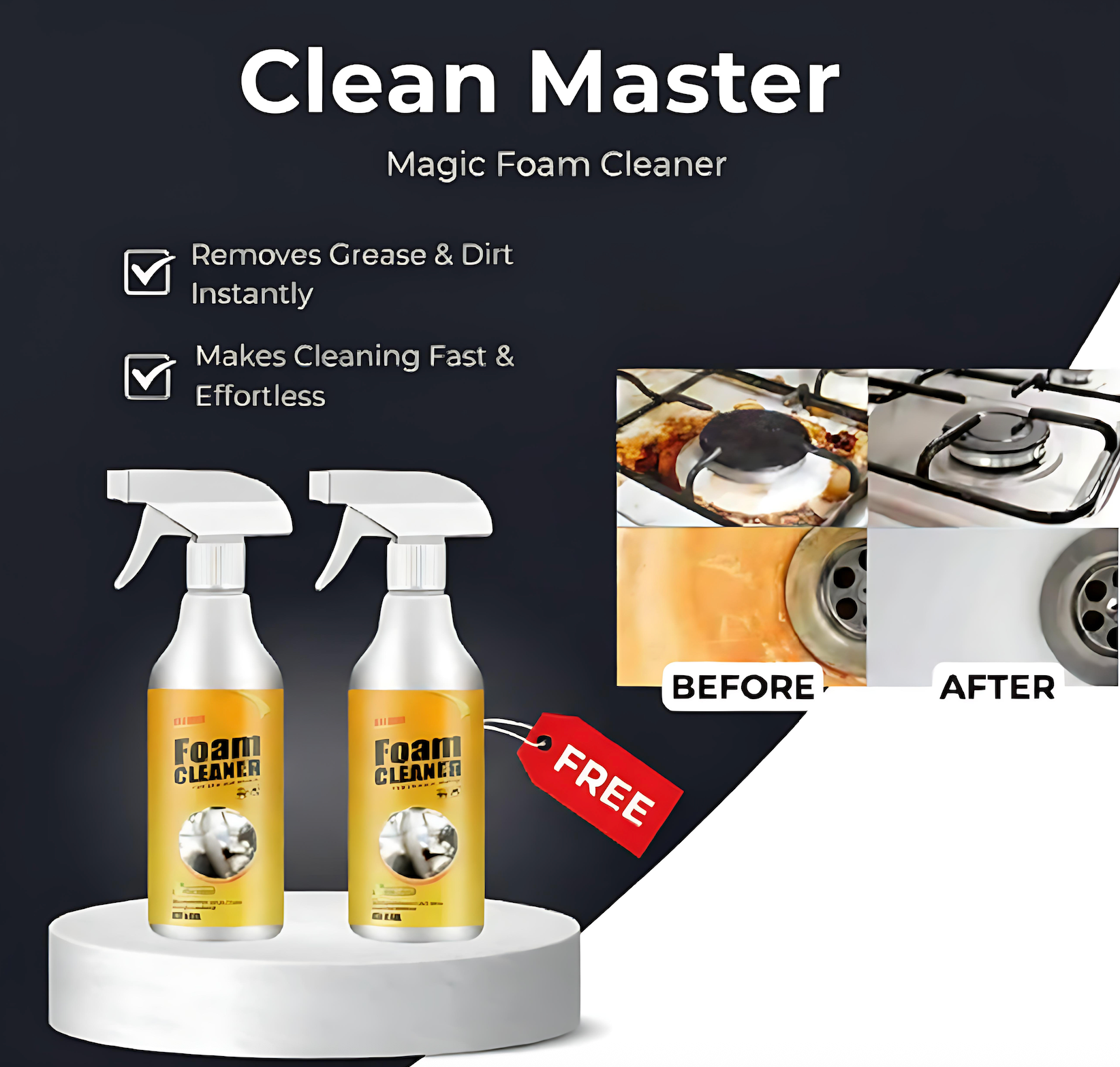 FreshFoam - Multi-Surface Foam Cleaner Spray