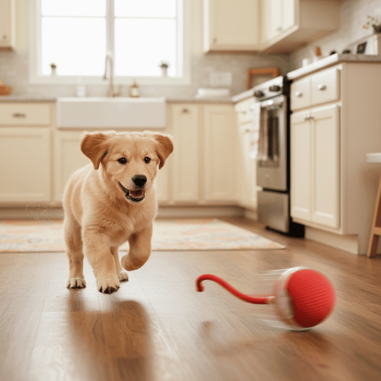 HunterOrb — Interactive Rolling Pet Toy Ball
