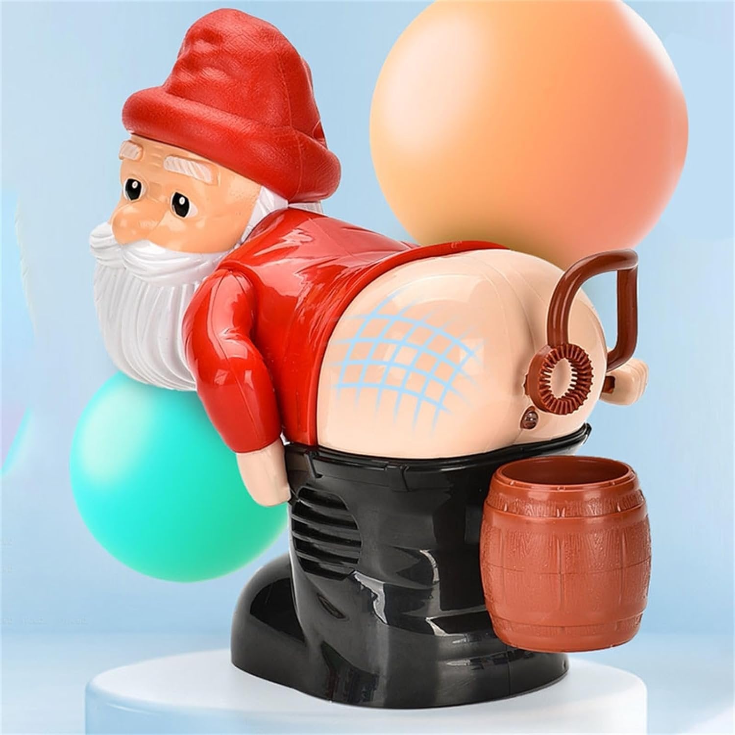 BubbleBlast - Santa Sound Gag Toy for Holiday Fun