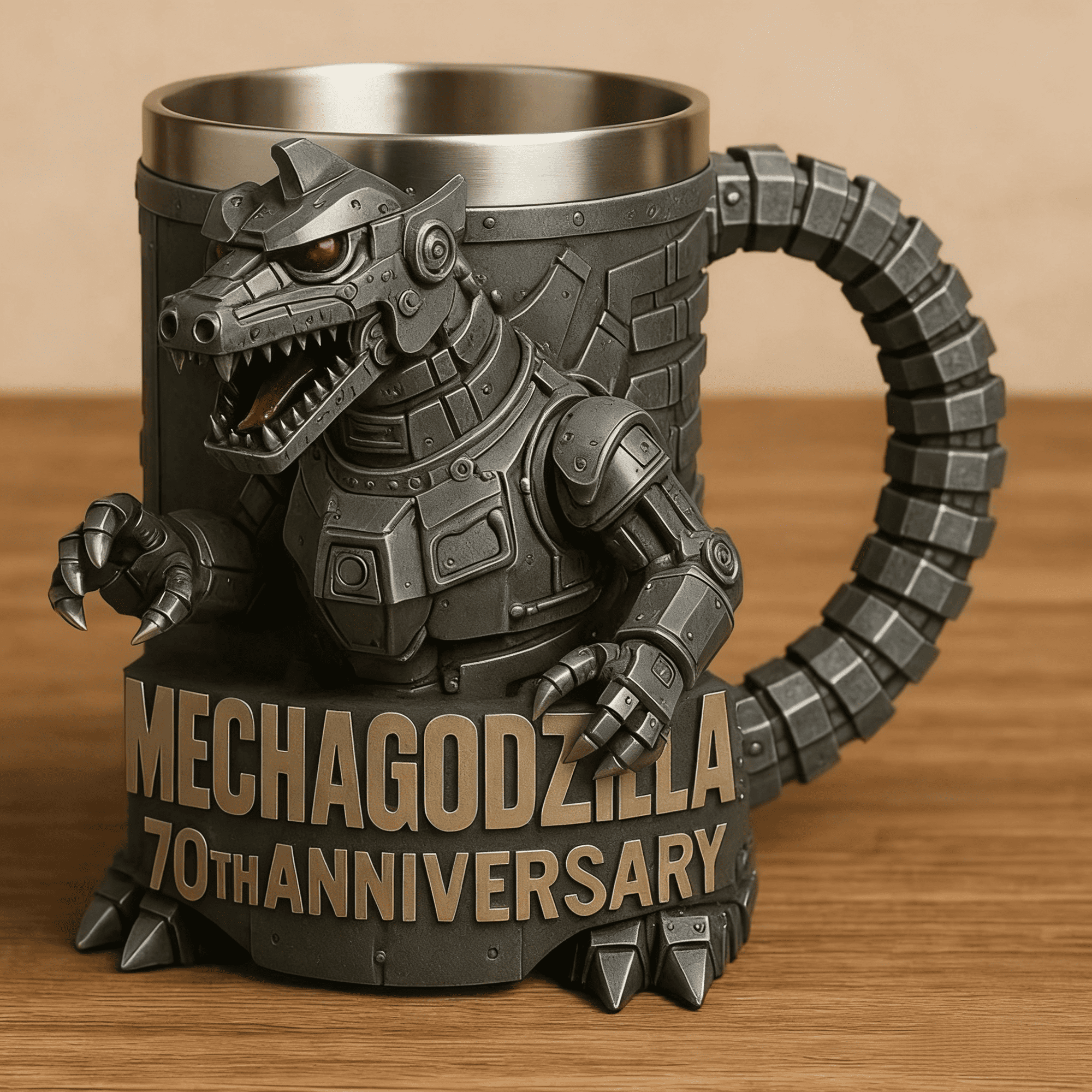 MonsterRoar – 3D sběratelský hrnek Godzilla s nerezovou vnitřní vložkou