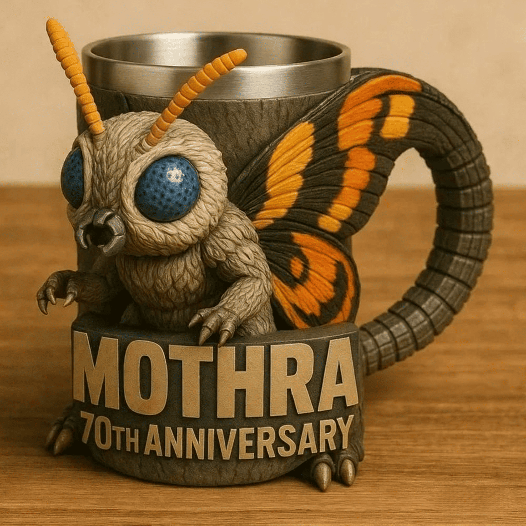 MonsterRoar – 3D sběratelský hrnek Godzilla s nerezovou vnitřní vložkou