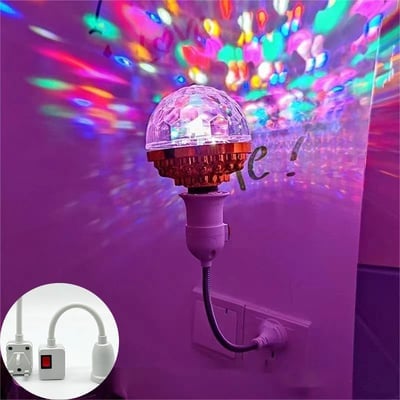GlowBlast - Rotating RGB LED Light Bulb