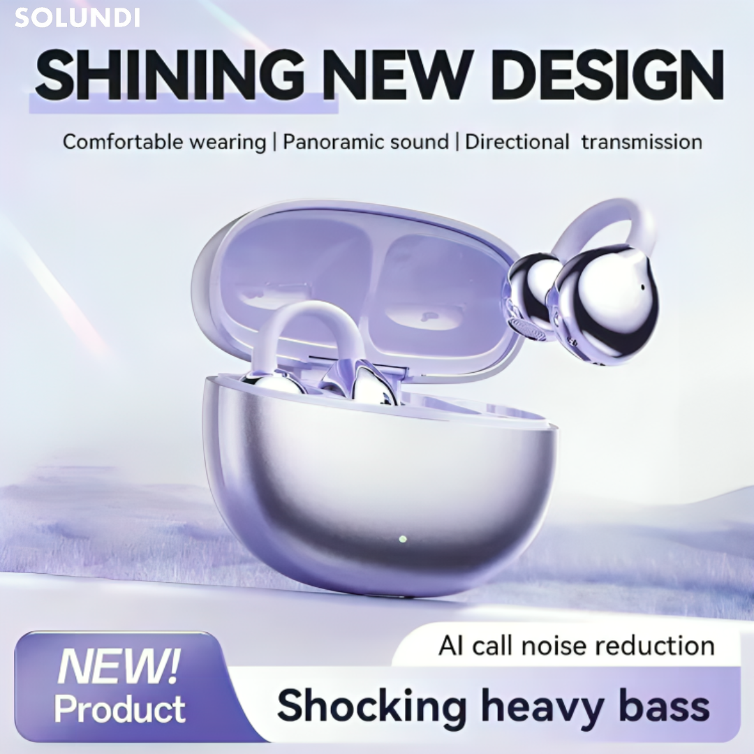 OpenBeats - Open-Ear Wireless Clip Earbuds