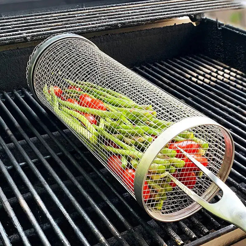 RollGrill – přenosný grilovací koš