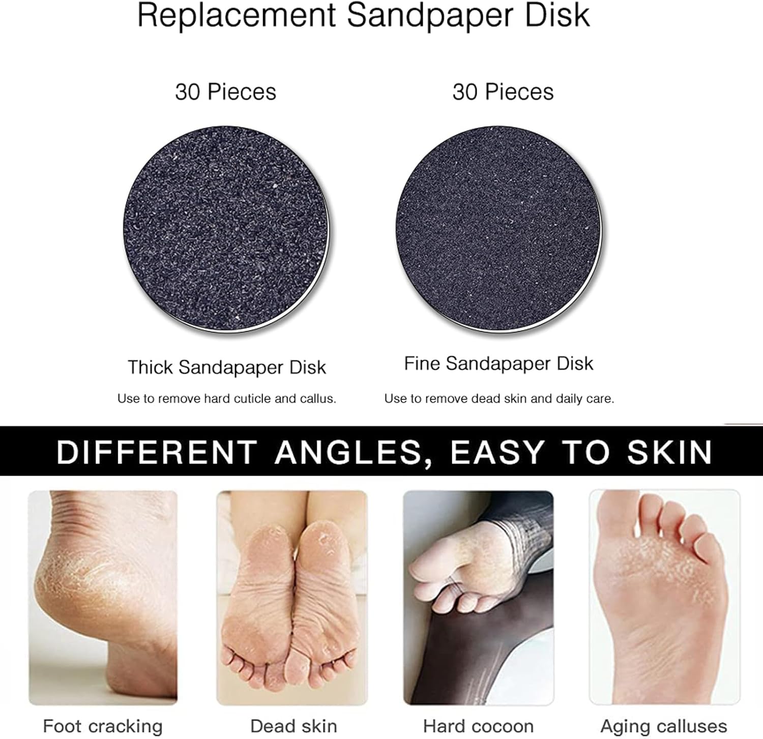 VelvetStep — Electric Callus Remover for Feet