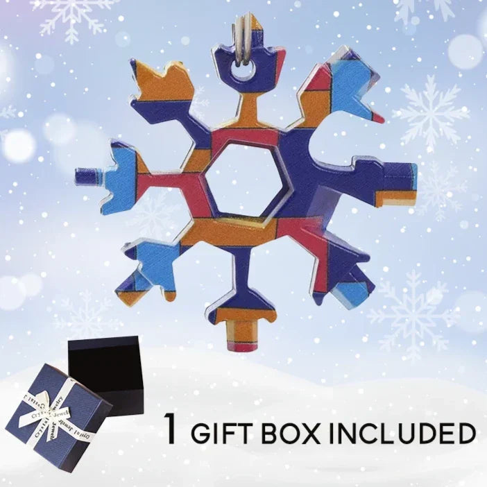 Snowflake Multi-Function Pocket Tool