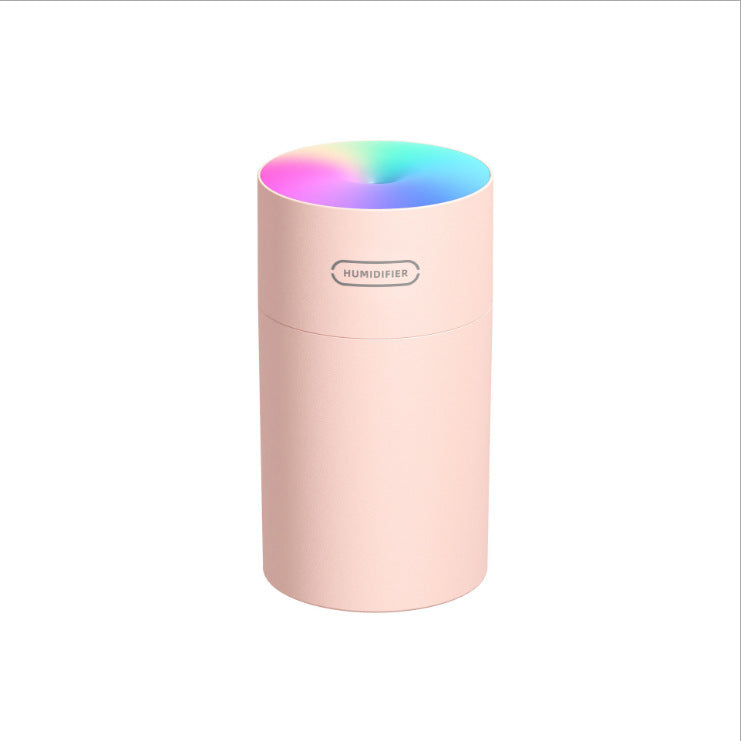 USB Cool Mist Humidifier with LED Light for Bedroom and Desk