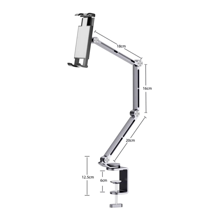 FlexView - Adjustable Desk Phone & Tablet Stand