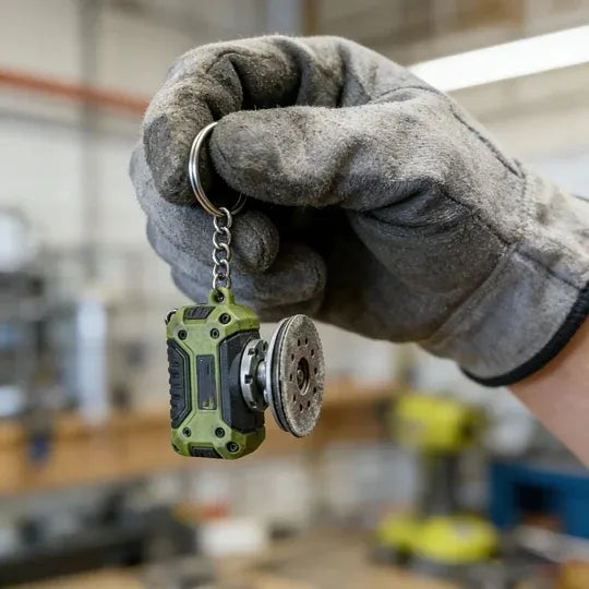 TitanGrind - Mini Rotary Grinder Keychain Tool for DIY
