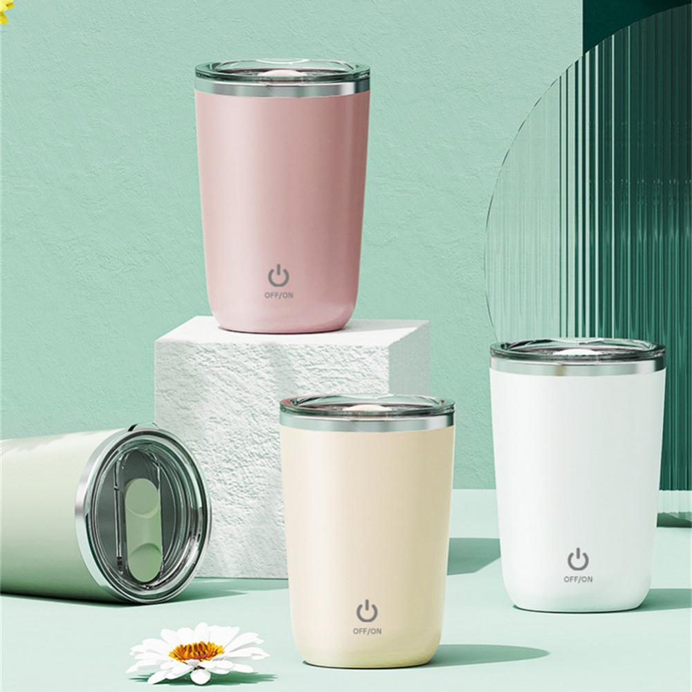 Self Stirring Coffee Mug with Automatic Mixing Function