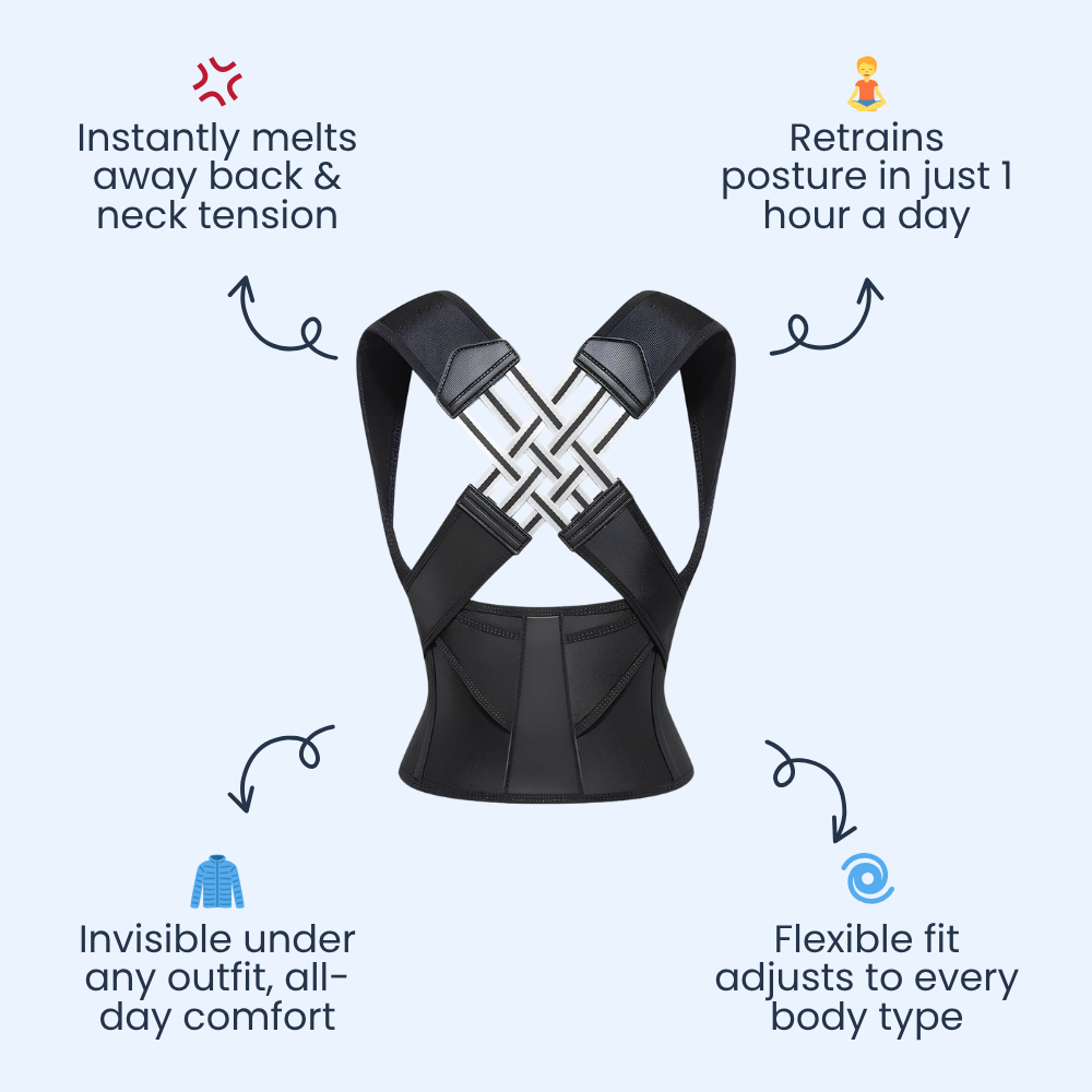 SpineLift - Adjustable Back Posture Support