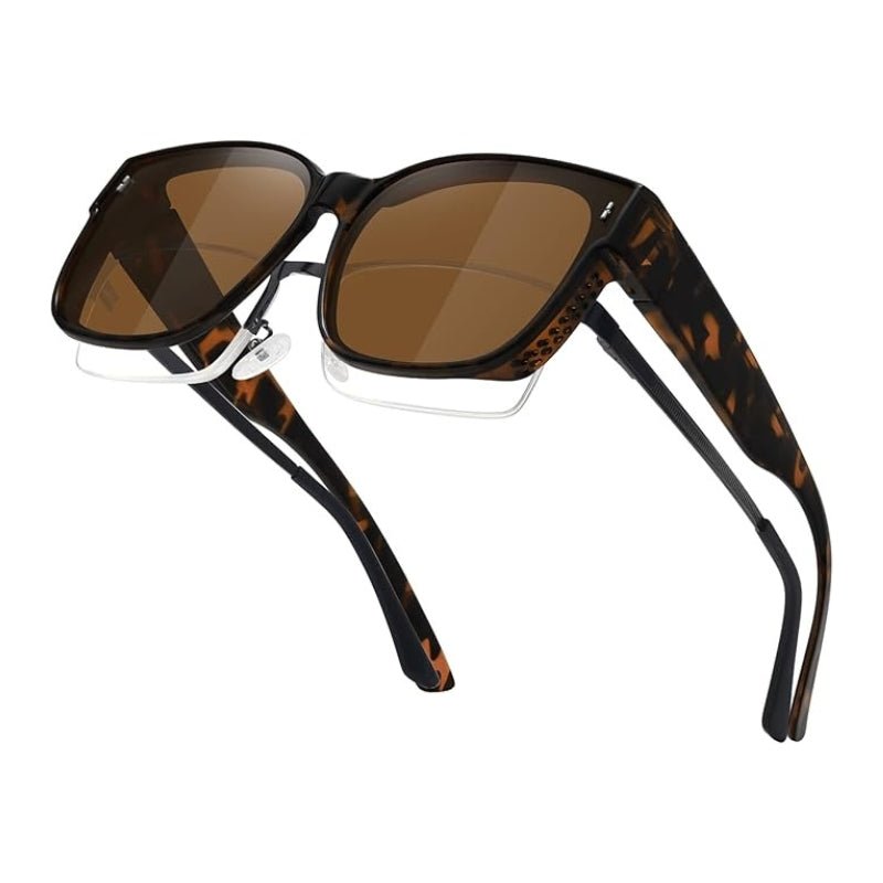 Fit-Over Sunglasses for Prescription Glasses – Lightweight & Secure