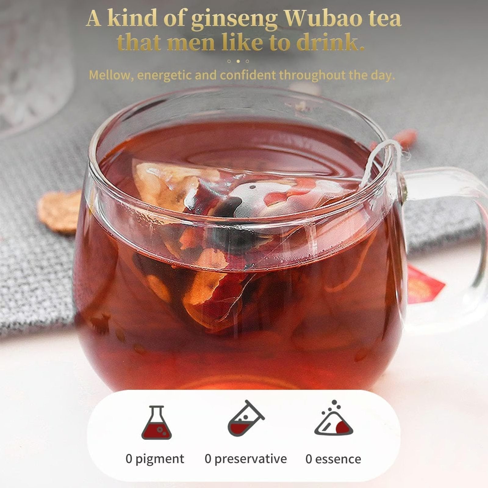 Ginseng & Mulberry Herbal Tea Blend