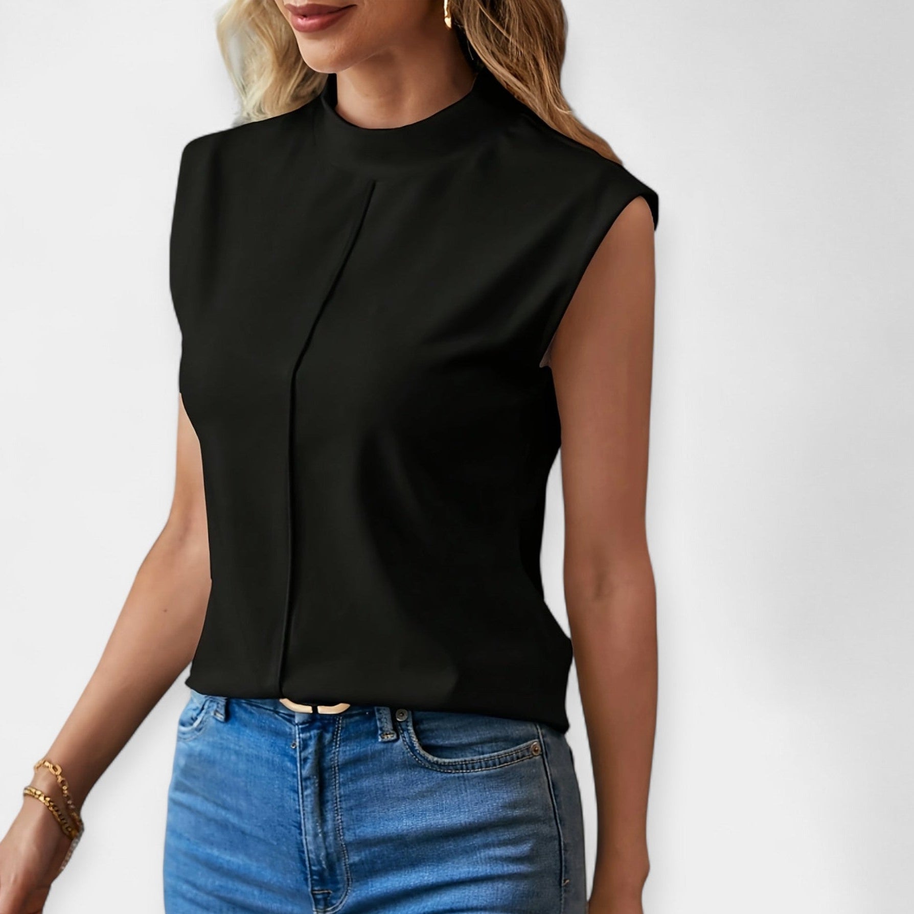 Elegant ærmeløs top