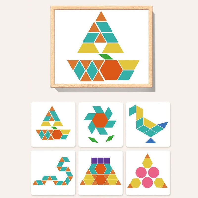 VivaBuilds - Magnetic Pattern Blocks Learning Set