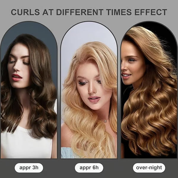 Satin Smooth Curlers – Heat-Free Curling Set