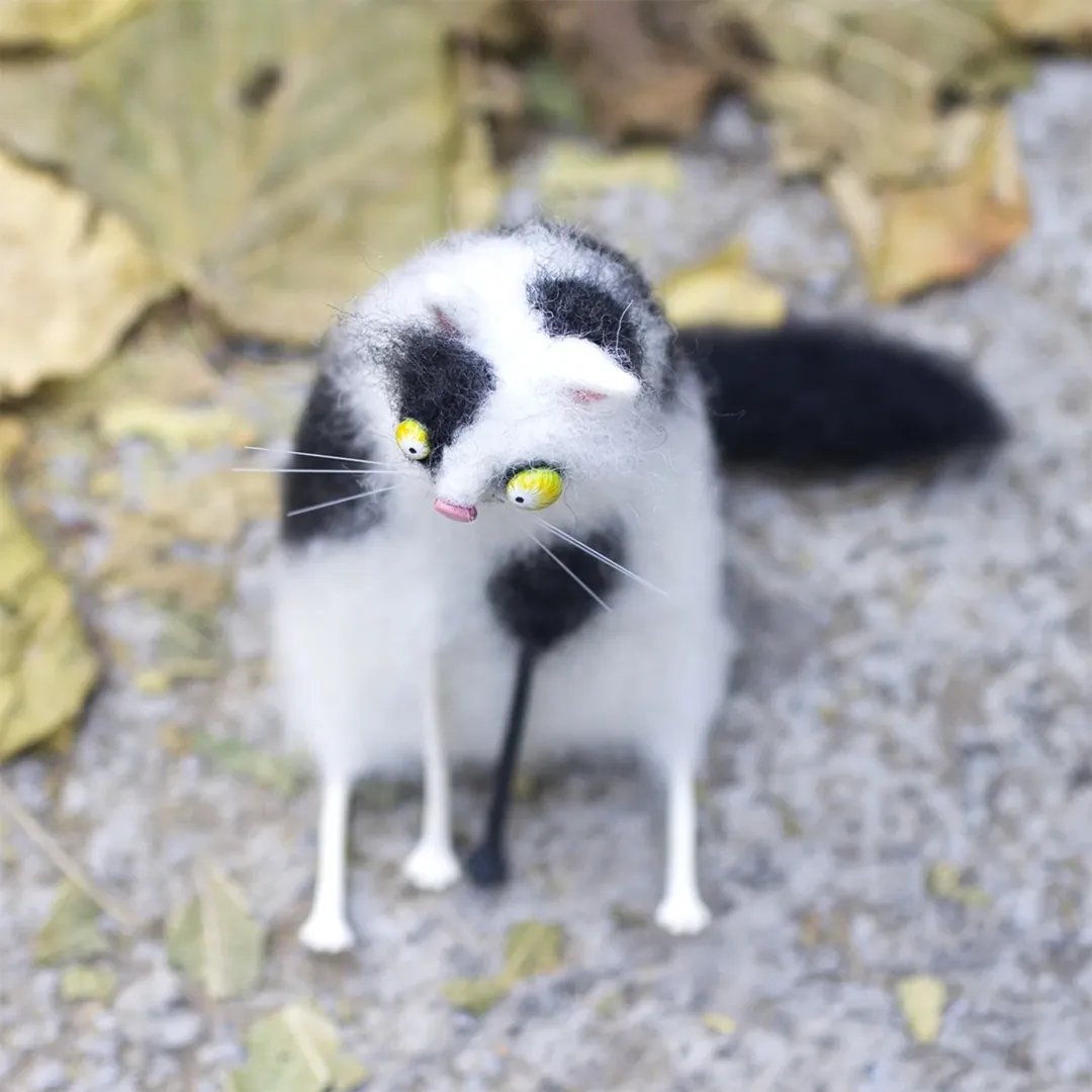 Wollfilz-Tierfreunde – handgefertigte, verspielte Filzfiguren