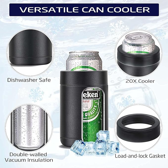 FrostyPop - Insulated Beer & Beverage Holder with Bottle Opener