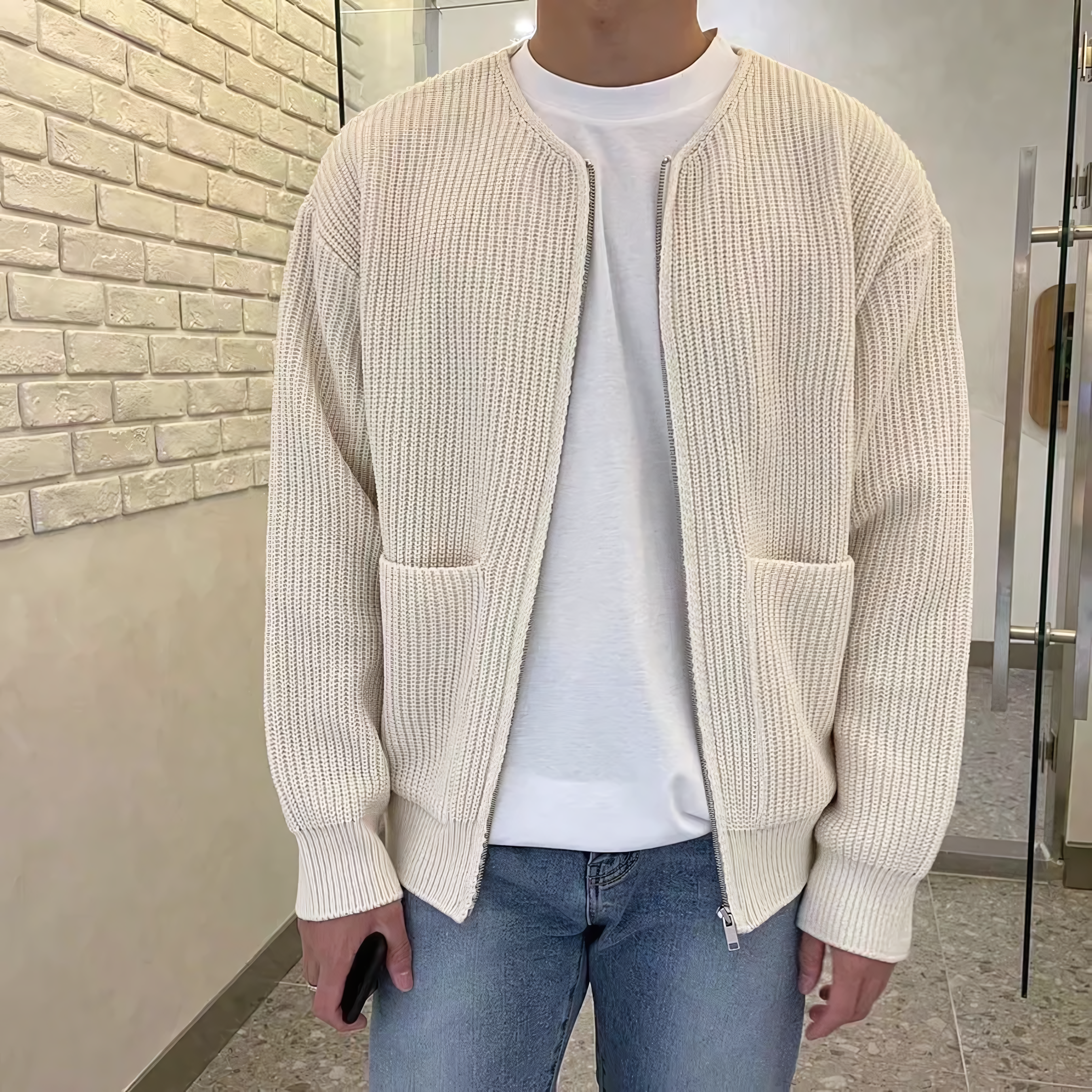 Zip Cardigan – Moderne must-have til lag-på-lag