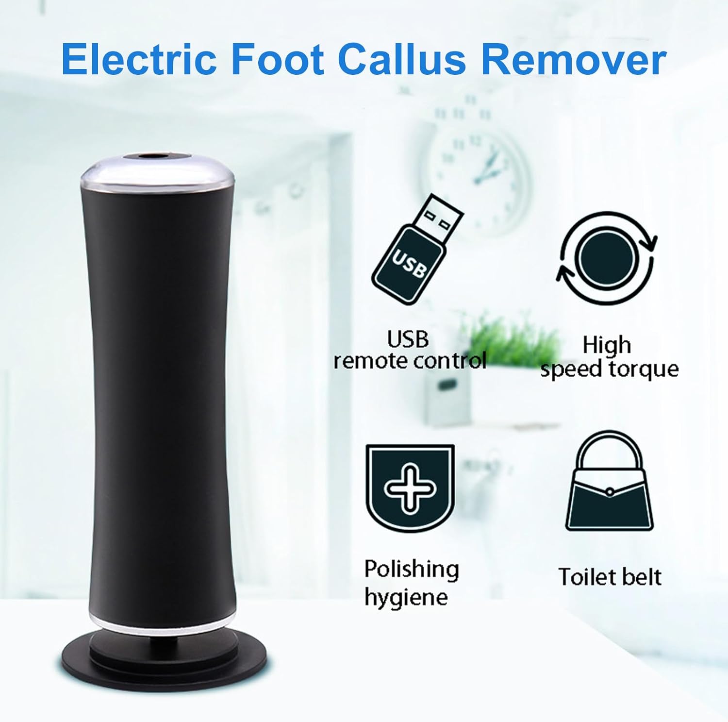 VelvetStep — Electric Callus Remover for Feet
