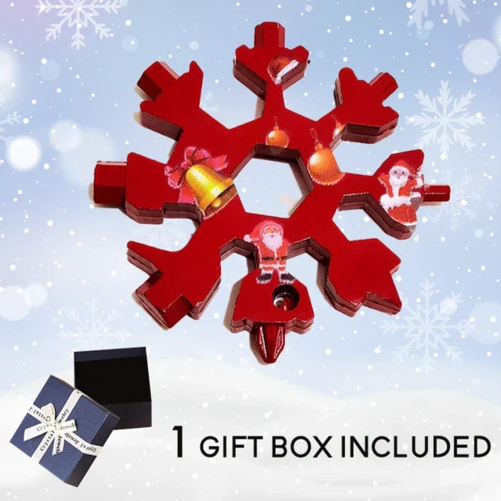 Snowflake Multi-Function Pocket Tool