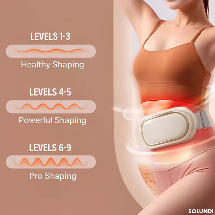 HeatSculpt břišní pás – nahřívací masážní pás s vibracemi