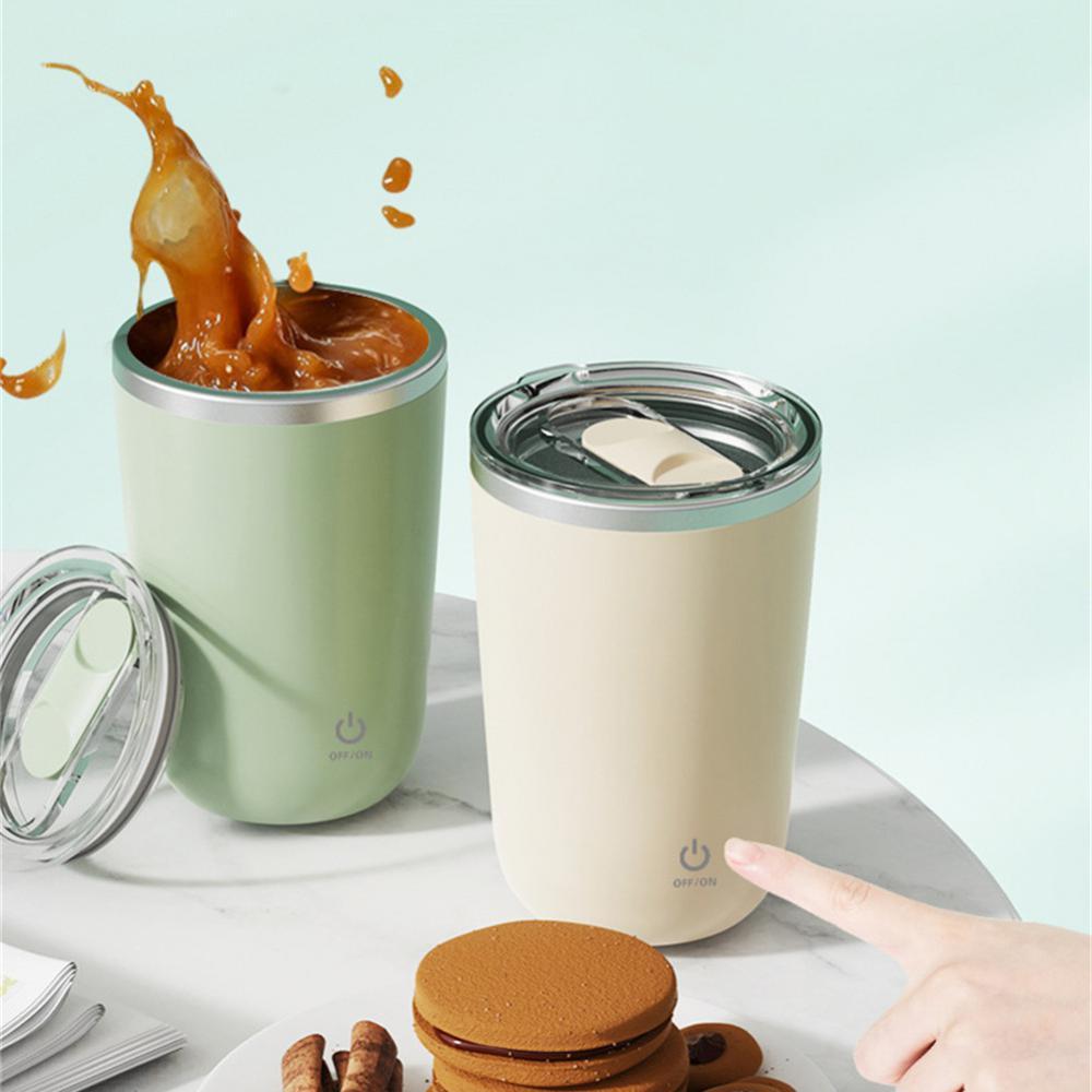 Self Stirring Coffee Mug with Automatic Mixing Function