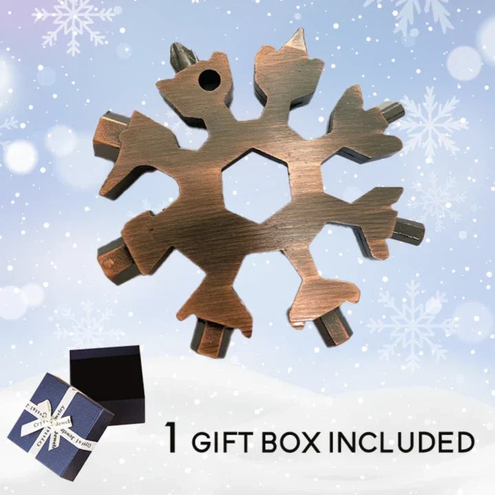 Snowflake Multi-Function Pocket Tool