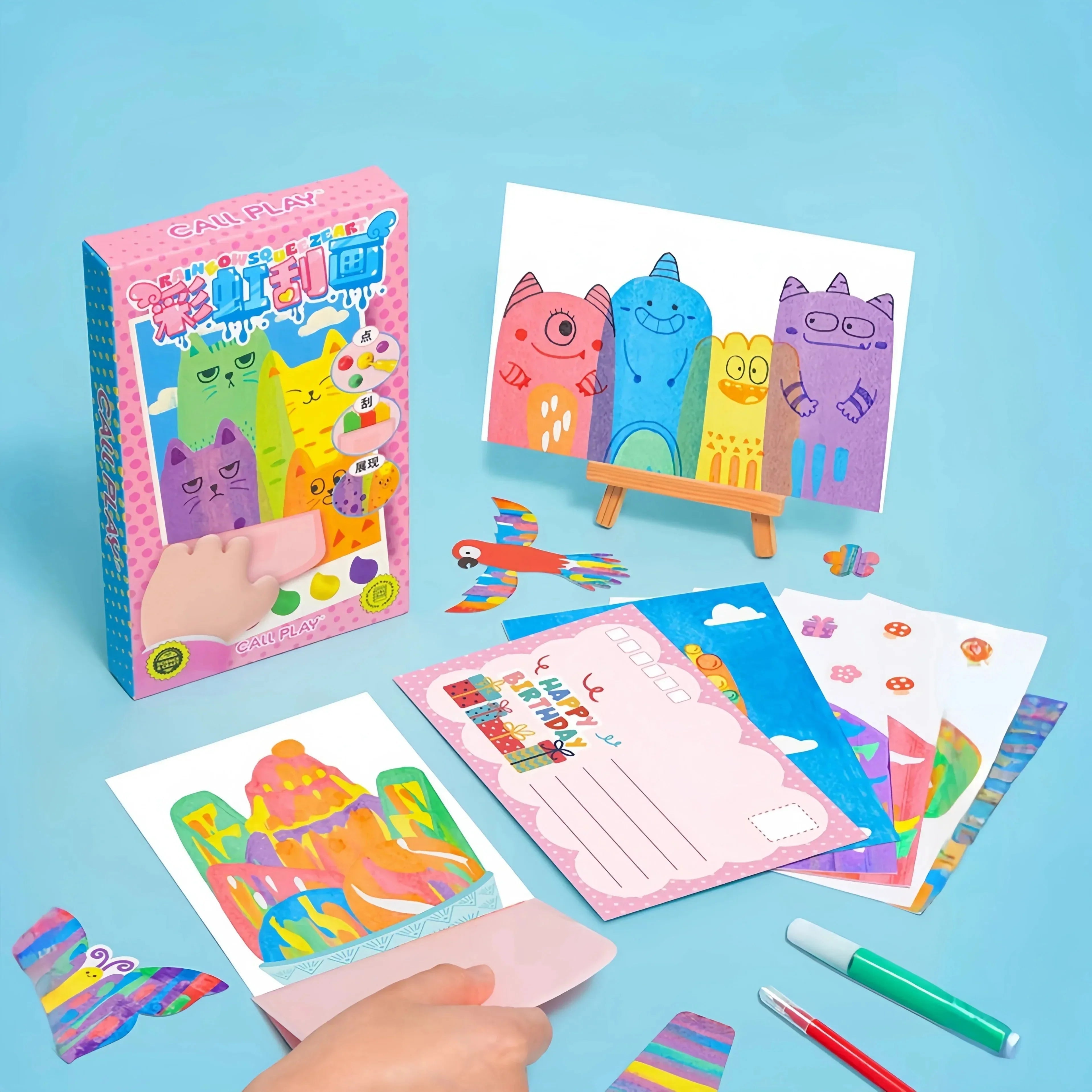 ColorQuest – Kratzbild-Bastelset für Kinder