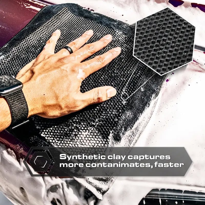 LumeGloss - Syntetický clay ručník pro detailing auta a přípravu povrchu