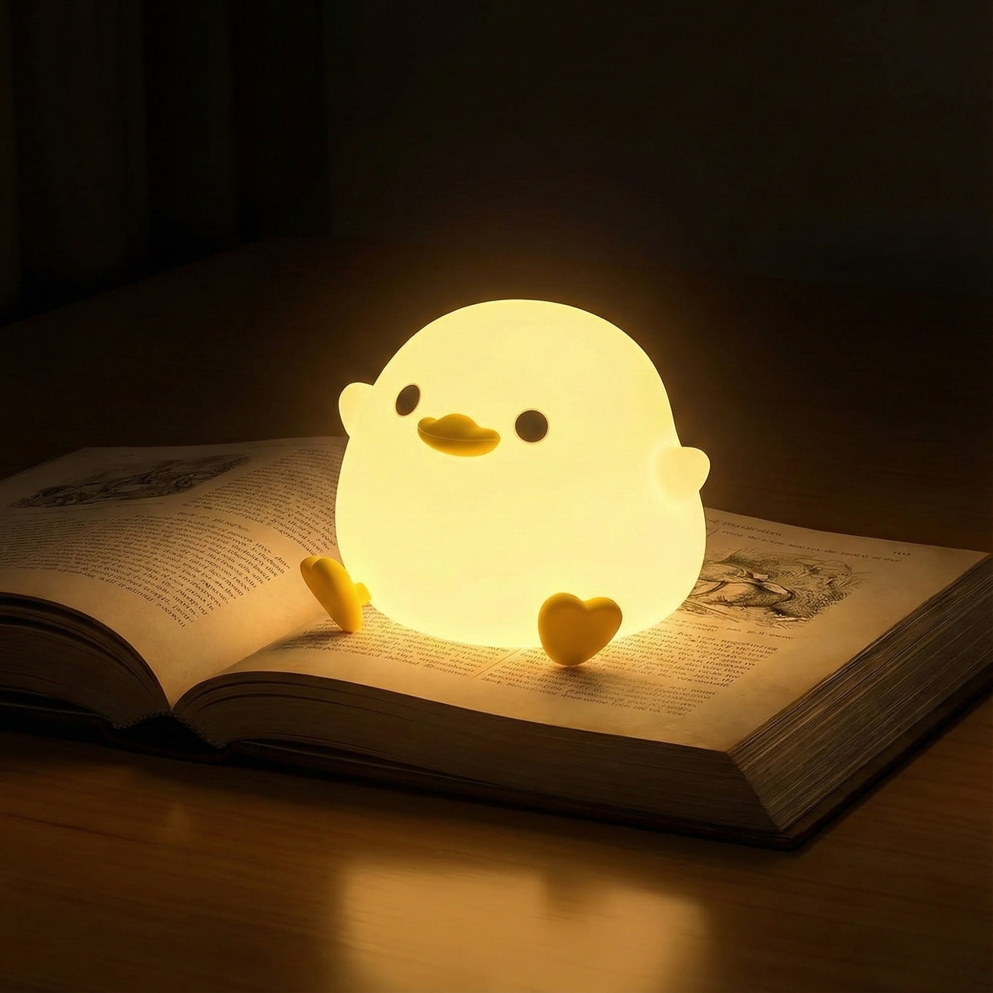 GlowNest - LED Night Light Lamp