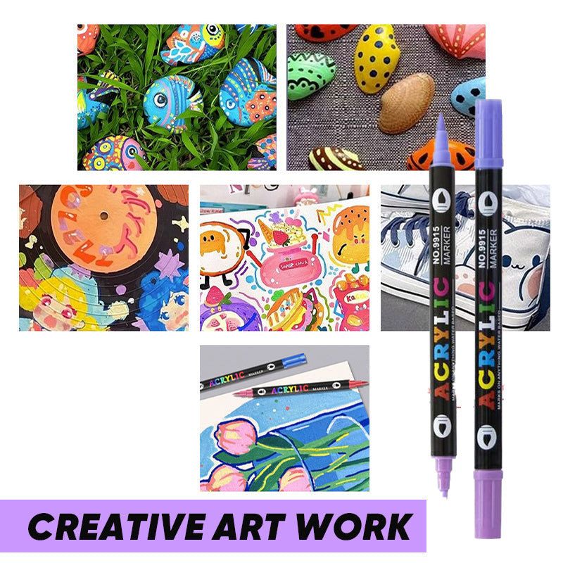 ColorCraft - Acrylic Paint Marker Set